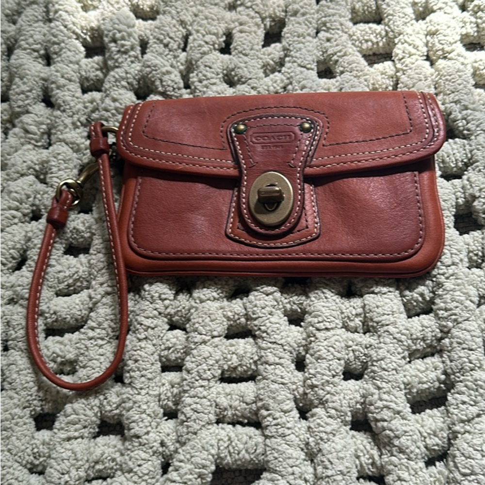 Coach Legacy wristlet